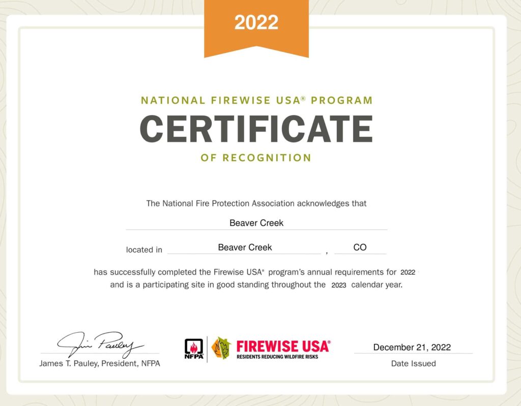 News Beaver Creek Property Owners Association